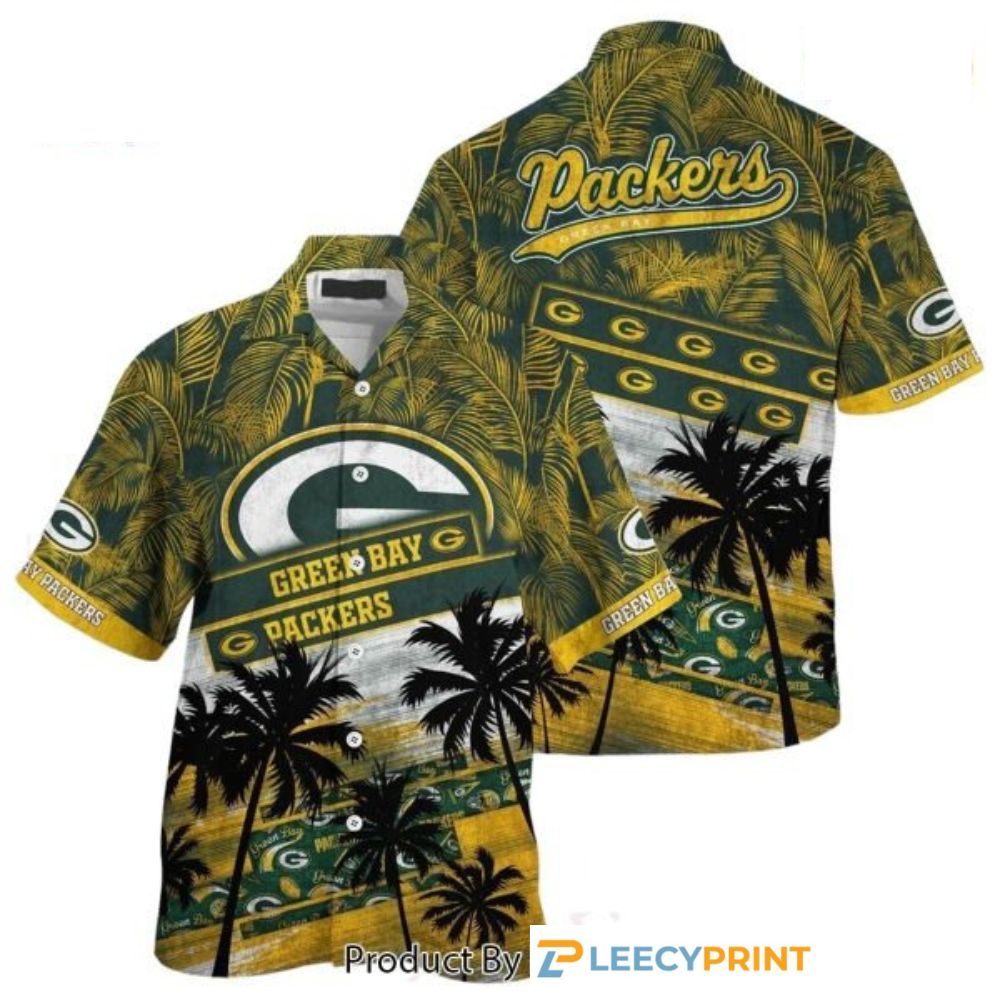 Green Bay Packers Hawaiian Shirt Trending Summer For Sports Football Fans