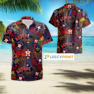 Houston Astros Baseball Mlb Summer Gift Hawaiian Shirt For Men And Women For Fans