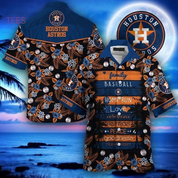 Houston Astros MLB Hawaiian Shirt For Fan, New Gift For Summer, Hawaiian Shirts Houston, Houston Astros Hawaiian Shirt, Astros Hawaiian Shirt