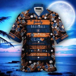 Houston Astros MLB Hawaiian Shirt For Fan, New Gift For Summer, Hawaiian Shirts Houston, Houston Astros Hawaiian Shirt