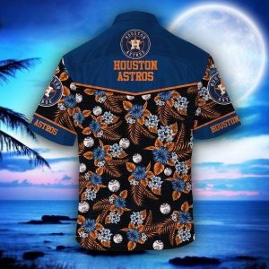 Houston Astros MLB Hawaiian Shirt New Gift For Summer Hawaiian Shirts Houston Houston Astros Hawaiian Shirt Astros Hawaiian Shirt 3