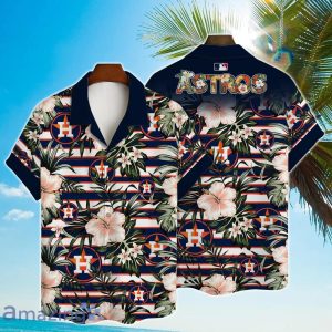 Houston Astros MLB Custom Name Tiki Hawaii Men And Women Hawaiian Shirt