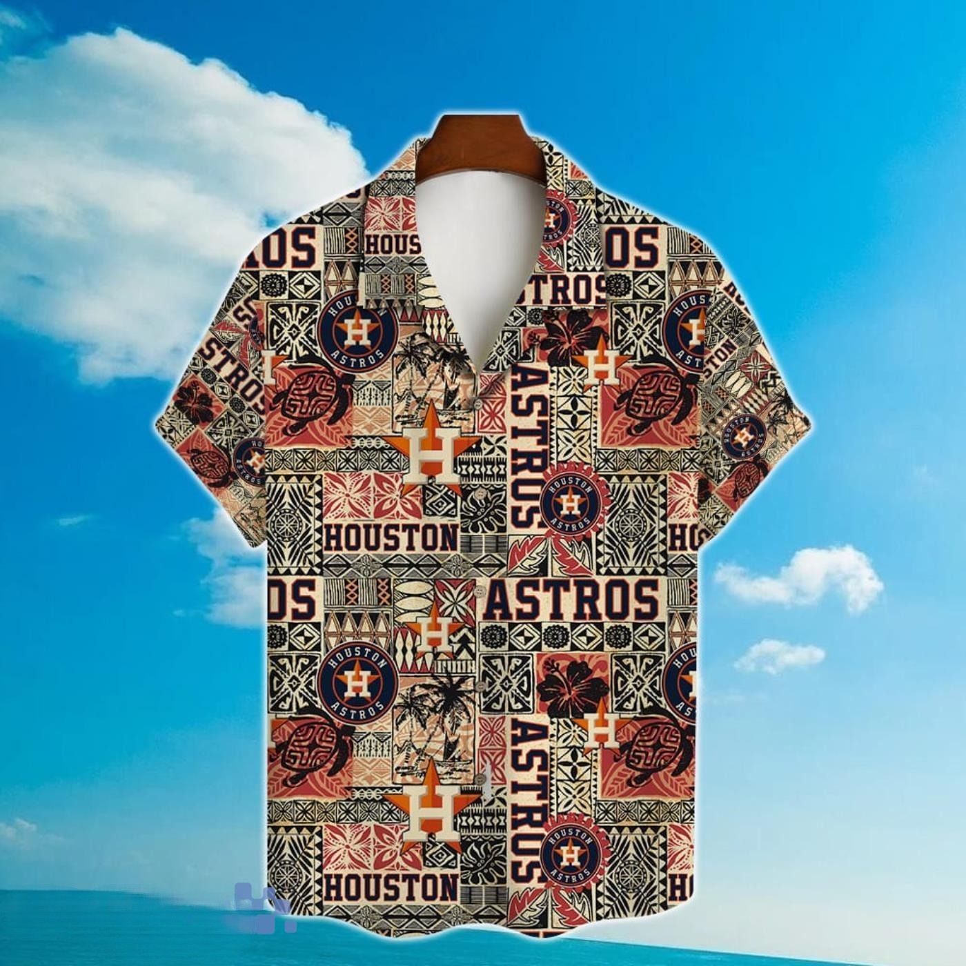 Houston Astros American Ugly Christmas Sweater Pattern Hawaiian Shirt For  Fans