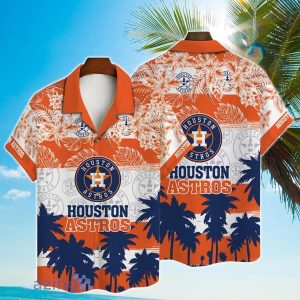 Houston Astros Major League Baseball 3D Print Hawaiian Shirt For True Fans, Houston Astros Beach Hawaiian Shirt, Astros Hawaiian Shirt, Houston Astros Hawaiian Shirt