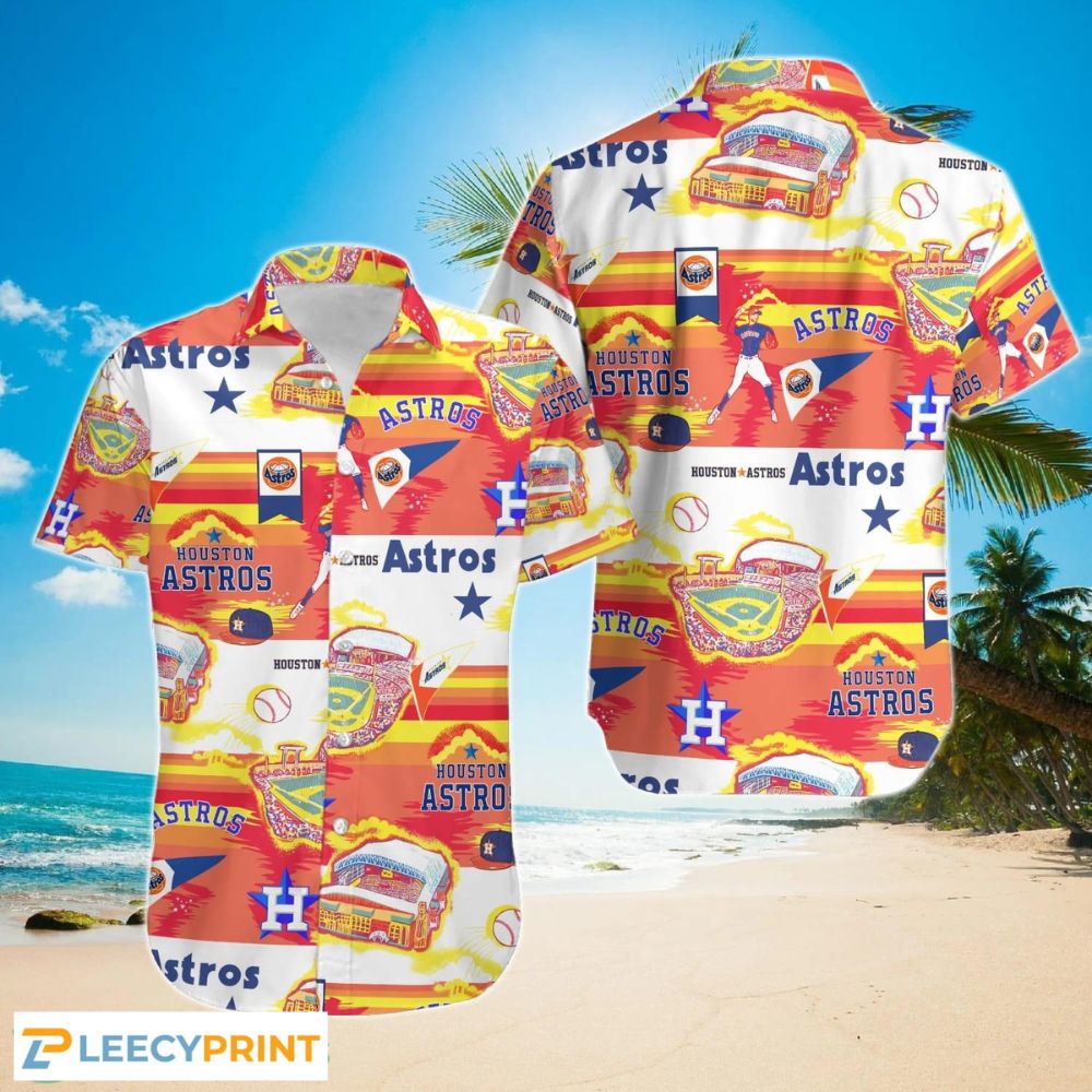 Houston Astros Reyn Spooner MLB Hawaiian Shirt, Houston Astros Hawaiian Shirt