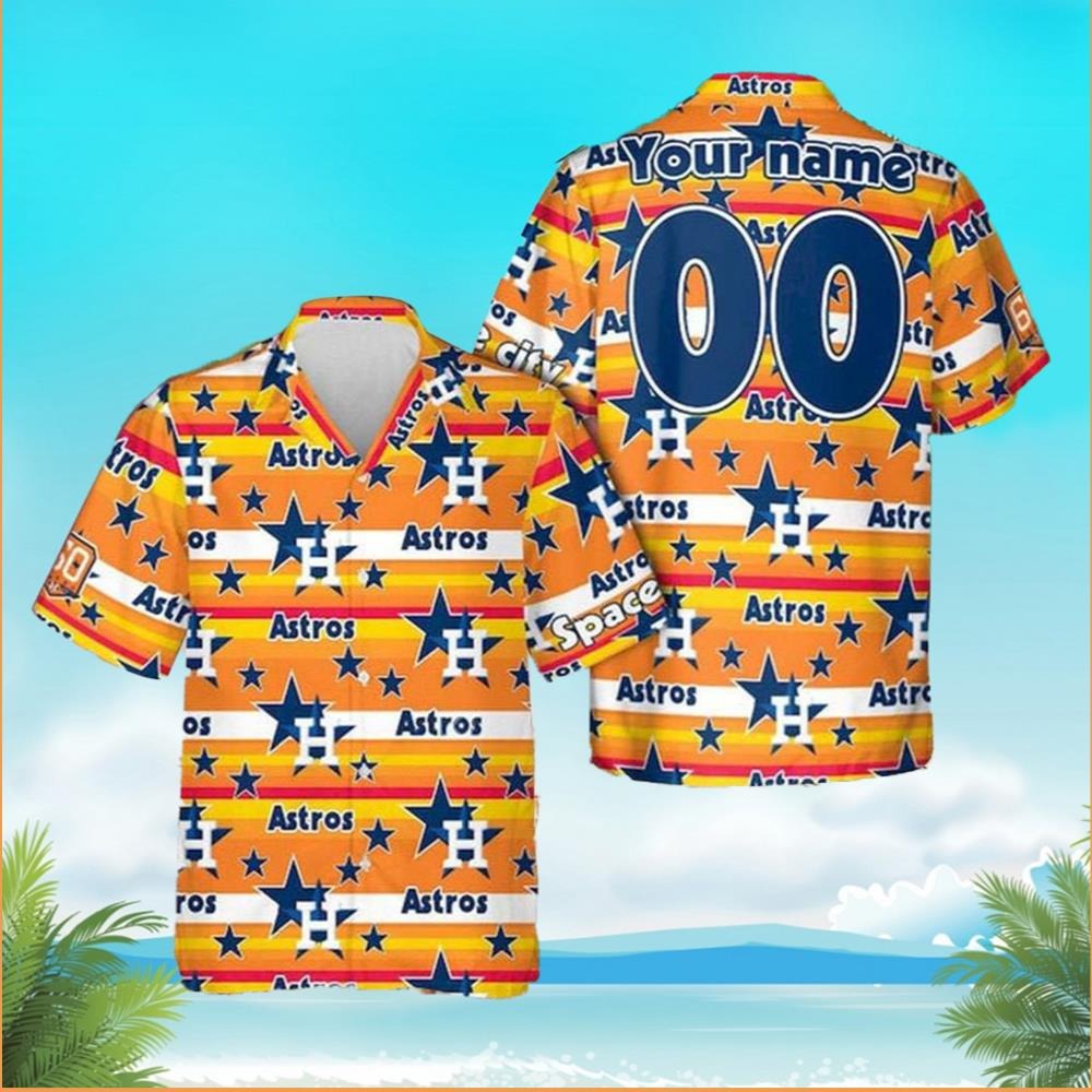 Houston Astros Hawaiian Shirt And Shorts Inspired By 2023 Space