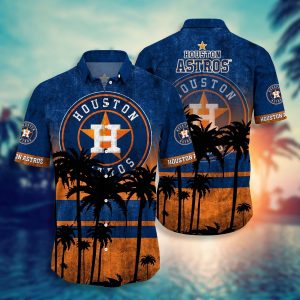 Houston Astros Tropical Hawaiian Shirt Mens Aloha Beach Summer, Houston Astros Hawaiian Shirt, Astros Hawaiian Shirt