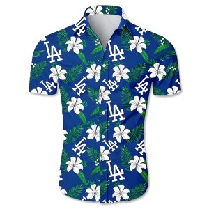 LA Dodgers Hawaiian Shirt Gift For Baseball Fans