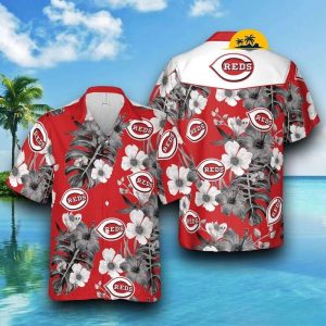 MLB Cincinnati Hawaiian Shirt Baseball Unisex Style, Cincinnati Reds Hawaiian Shirt