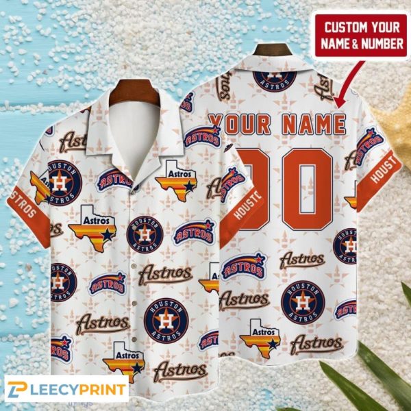 MLB Custom Summer Tropical Hot Astros Hawaiian Shirt