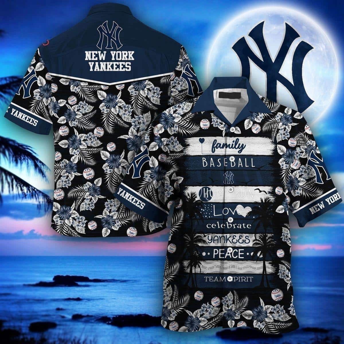 MLB New York Yankees Hawaiian Shirt Baseball Gift For Beach Trip