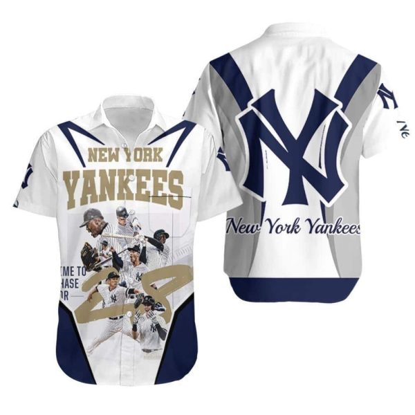 MLB New York Yankees Hawaiian Shirt Beach Gift for Baseball Lovers