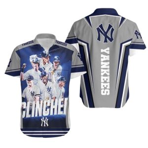 MLB New York Yankees Hawaiian Shirt Players Clinched