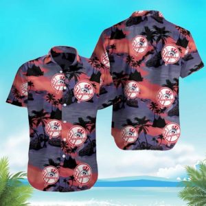 MLB New York Yankees Hawaiian Shirt Summer Gift For Beach Lovers 1