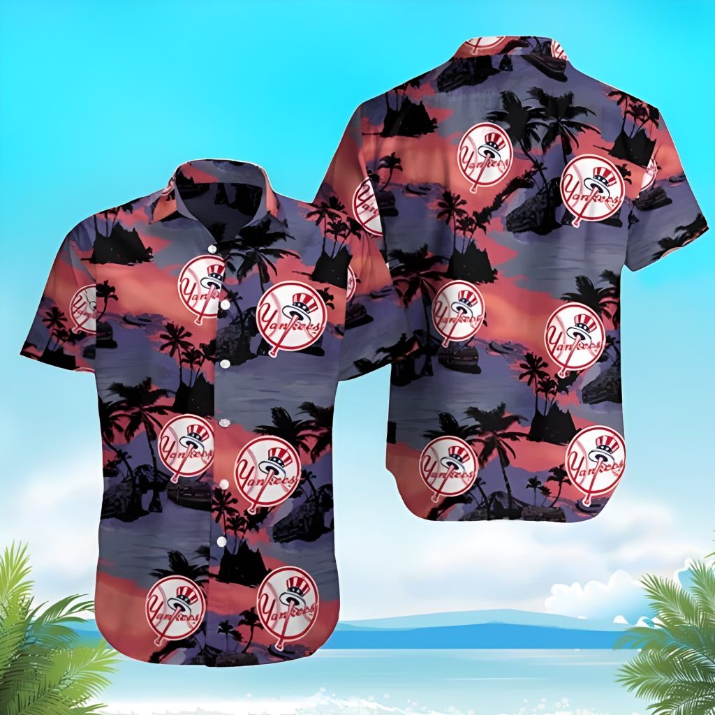 MLB New York Yankees Hawaiian Shirt Summer Gift For Beach Lovers 2