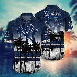 MLB New York Yankees New Design Hawaiian Shirt, Gift For Yankees Fan, Yankees Tropical Shirt