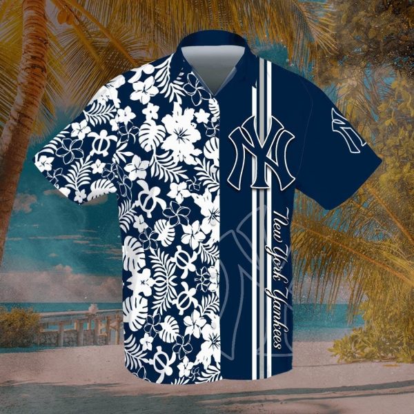 MLB New York Yankees Tropical Shirt, Yankees Hawaiian Shirt
