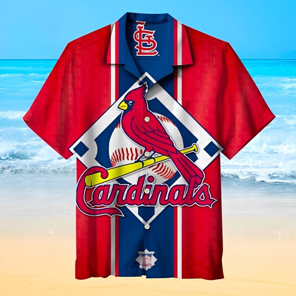 MLB St. Louis Cardinals Best Team Cool Hawaiian Shirt, St Louis Cardinals Hawaiian Shirt
