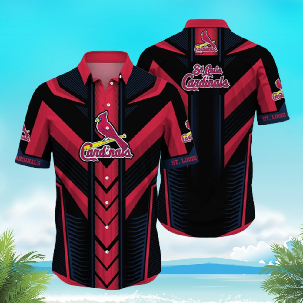 MLB St. Louis Cardinals Hawaiian Shirt Beach For Baseball Players, St Louis Cardinals Hawaiian Shirt