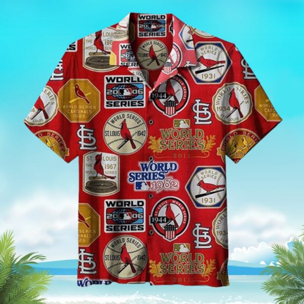 MLB St. Louis Cardinals Hawaiian Shirt Gift Baseball Fans, St Louis Cardinals Hawaiian Shirt