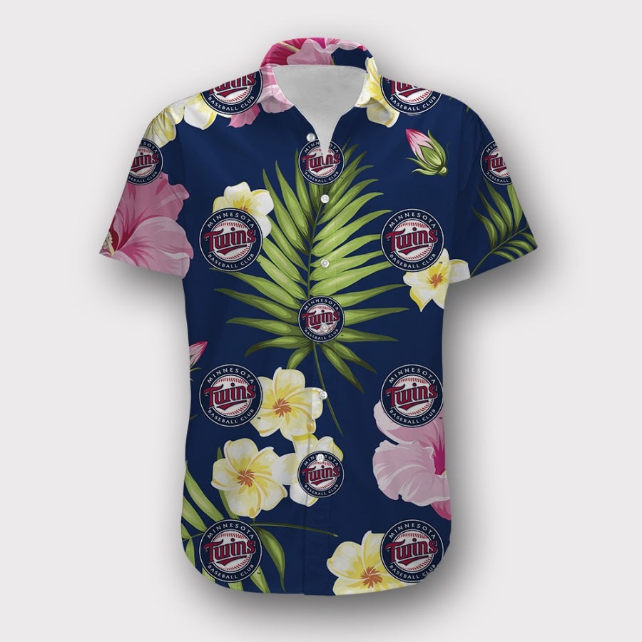 Minnesota Twins Summer Floral Shirt, Twins Hawaiian Shirt