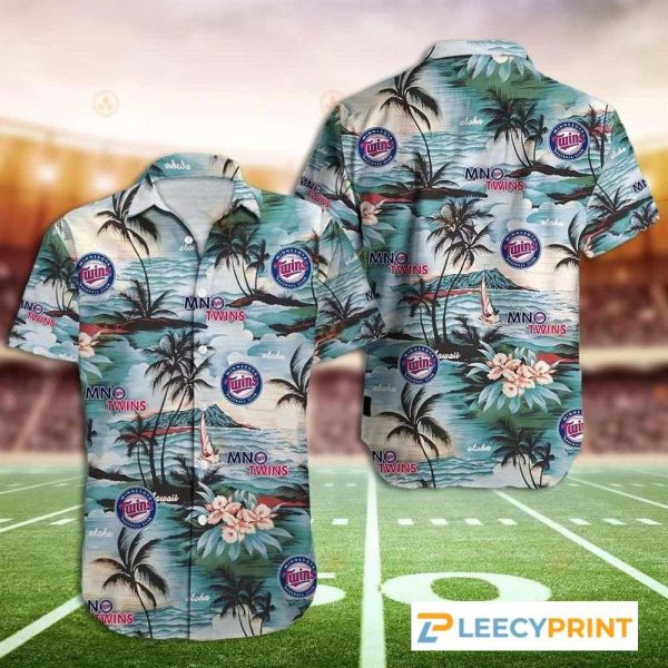 Minnesota Twins Tropical Cool Hawaiian Shirt, Twins Hawaiian Shirt