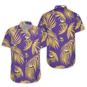 Minnesota Vikings Hawaiian Shirt Beach Tee Short Sleeve