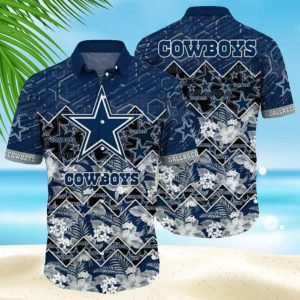NFL Dallas Cowboys Hawaiian Shirt Best Beach Gift, NFL Hawaiian Shirt