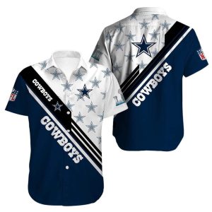 NFL Dallas Cowboys Hawaiian Shirt Gift For Beach Vacation, NFL Hawaiian Shirt