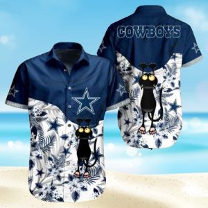 NFL Dallas Cowboys Hawaiian Shirt Sport Gift For Beach Vacation, NFL Hawaiian Shirt
