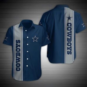 NFL Dallas Cowboys Hawaiian Shirt Summer Beach Gift, NFL Hawaiian Shirt