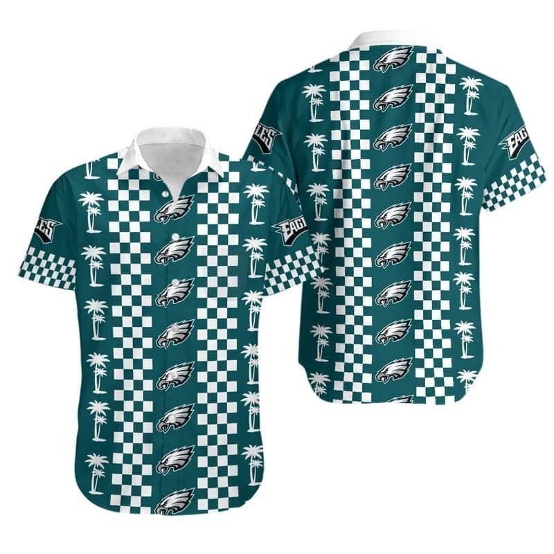 NFL Philadelphia Eagles Hawaiian Shirt Gift For Beach Lovers, NFL Hawaiian Shirt
