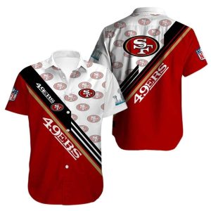 NFL San Francisco 49ers Hawaiian Shirt Best Gift For Football Coach, NFL Hawaiian Shirt