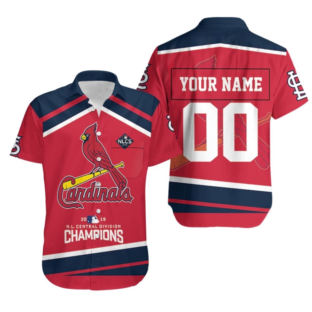 NL Central Champions St Louis Cardinals 3D Hawaiian Shirt, St Louis Cardinals Hawaiian Shirt