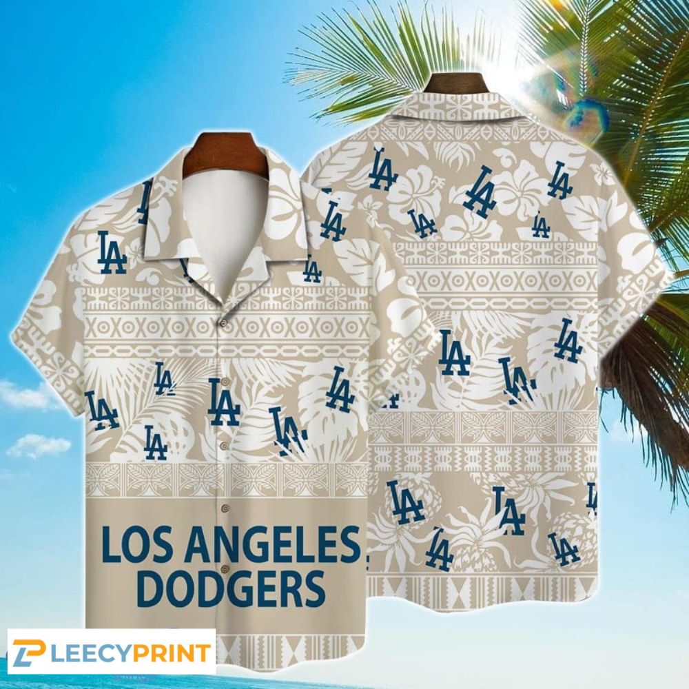 Los Angeles Dodgers MLB Hawaiian Shirt Holiday Aloha Shirt - Trendy Aloha