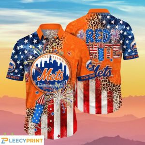 New York Mets Hawaiian Shirt Independence Day Ideal Gift For Fans