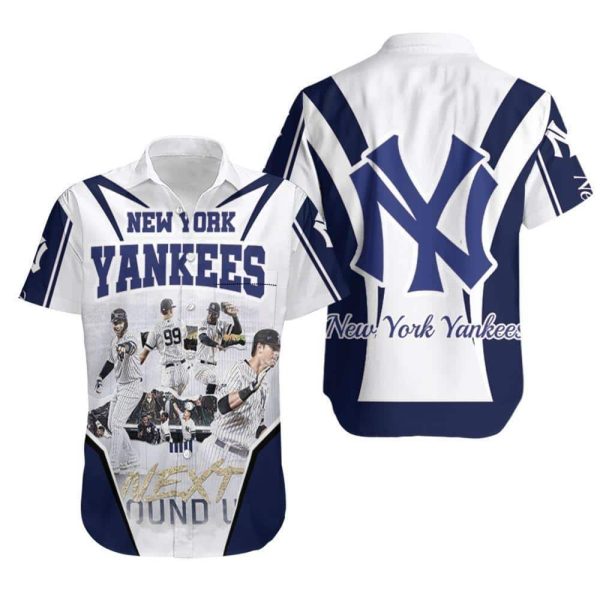 New York Yankees Hawaiian Shirt, Next Round Up Gift For Sport Fans