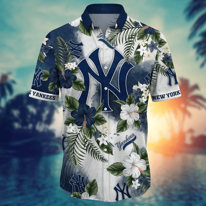 New York Yankees Hawaiian Shirt Ny Yankees Hawaiian Shirt Mlb