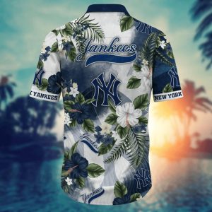 New York Yankees MLB Summer Hawaiian Shirt Yankees Hawaiian Shirt 3