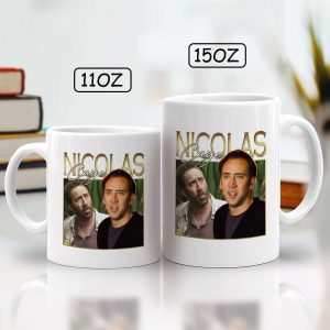 Nicolas Cage Mug, Nicolas Cage Travel Mug, Nicolas Tea Mug, Nicolas Travel Mug, Nicolas Gift Fan Mug