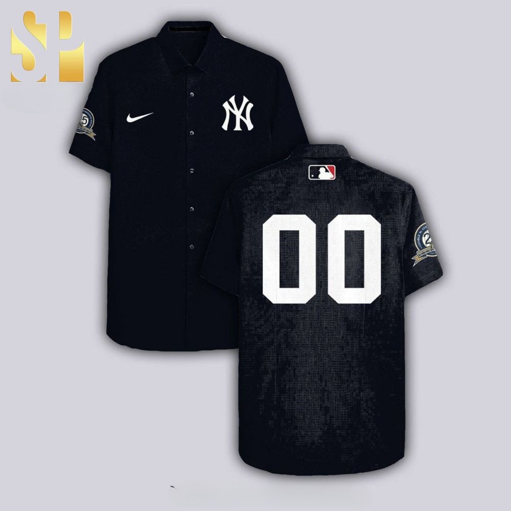 Personalized New York Yankees Full Printing Beach Hawaiian Shirt, Yankees Hawaiian Shirt