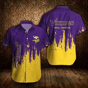 Skol Vikings Hawaiian Shirt For Fan 2023 Summer