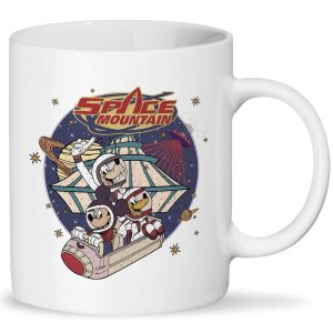 Space Mountain Mickey And Friends Mug, Magic Kingdom Mug, Mickey Mug, Disney Coffee Mug