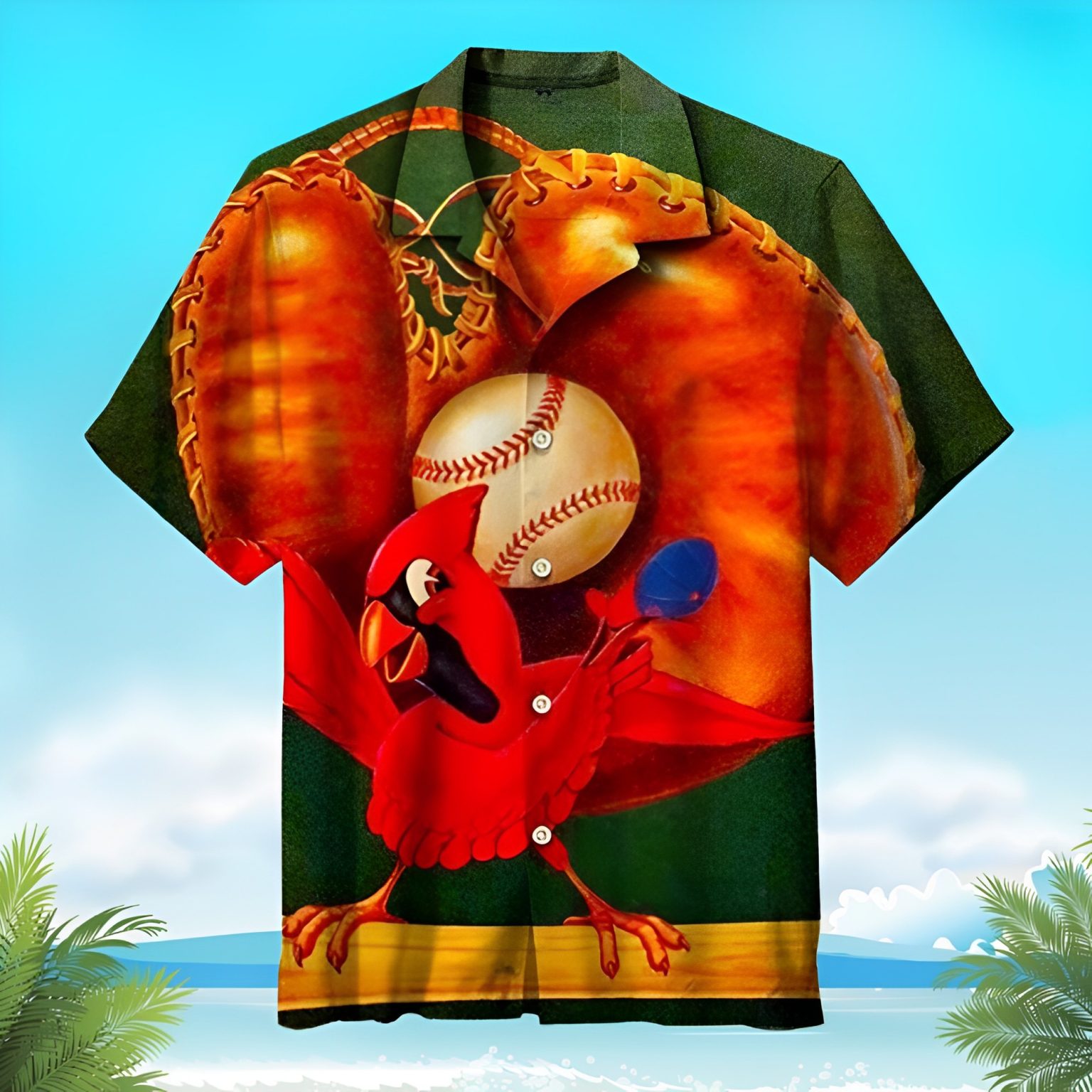 St Louis Cardinals MLB Hawaiian Graphic Print Hawaiian Shirt St Louis Cardinals Hawaiian Shirt 1