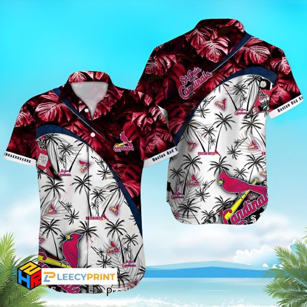 St. Louis Cardinals MLB Summer Hawaiian Shirt Beach Shirt, St Louis Cardinals Hawaiian Shirt