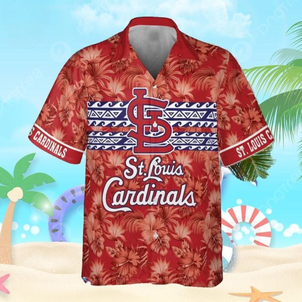St Louis Cardinals MLB Team 3D Hawaiian Shirt, Cardinals Hawaiian Shirt