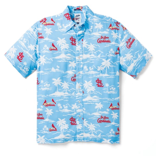St Louis Cardinals Vintage MLB Graphic Print Hawaiian Shirt, Cardinals Hawaiian Shirt