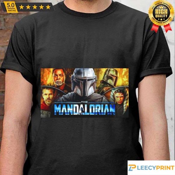 Star Wars Shirt The Characters The Mandalorian Season 3 Unisex, Funny Star Wars Shirt