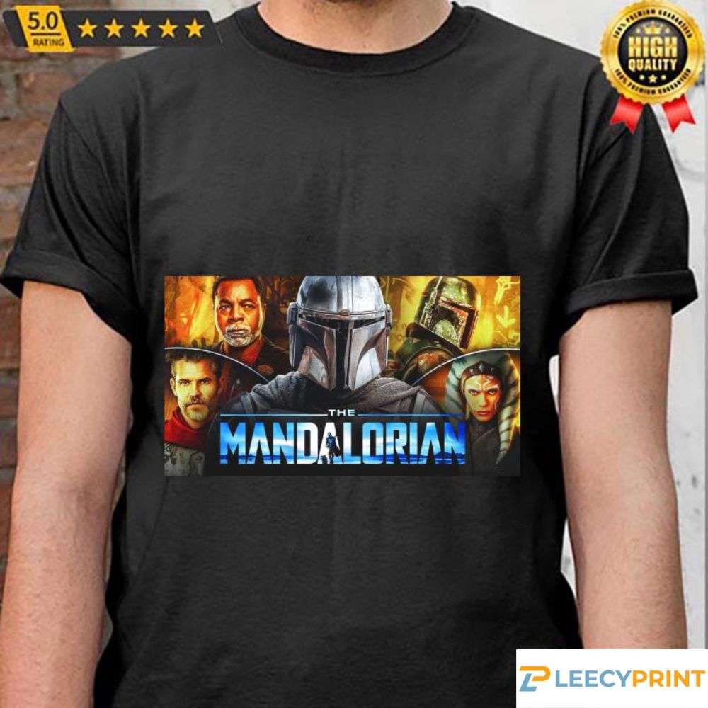 Star Wars Shirt The Characters The Mandalorian Season 3 Unisex Shirt Funny Star Wars Shirt 1