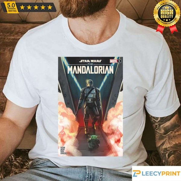 Star Wars Shirt The Mandalorian Season 3 Baby Yoda Movie Scene Shirt, Funny Star Wars Shirt